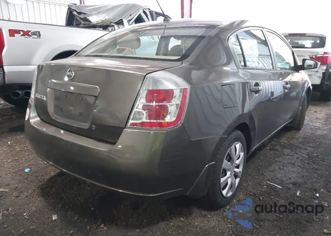 2008 Nissan Sentra 2.0S из США, поврежденный, VIN 3N1AB61E78L682131